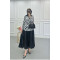 Sare Fashion Patterned Shirt Black