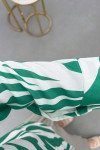 Sare Fashion Patterned Shirt Green