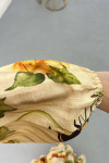 Sare Fashion Patterned Mango Dress Yellow