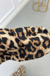 Sare Fashion Patterned Viscose Dress Leopard