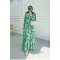 Sare Fashion Patterned Viscose Dress Green
