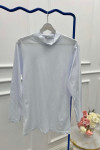 Sare Fashion Stand Collar Cotton Underwear White