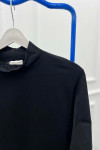 Sare Fashion Stand Collar Cotton Underwear Black