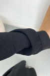 Sare Fashion Button Detailed Skirt Suit Black