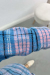 Plaid Cashmere Shirt Blue