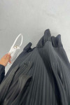 Black Ruffle Skirted Dress