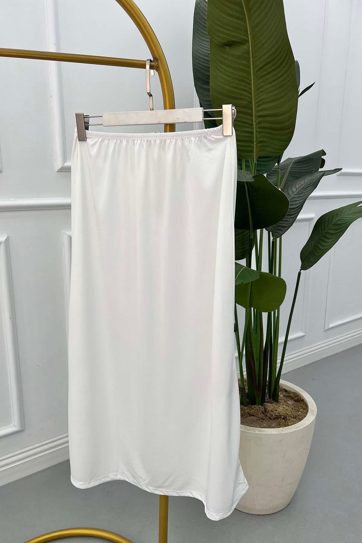 Sare Fashion Skirt Lining Inner White