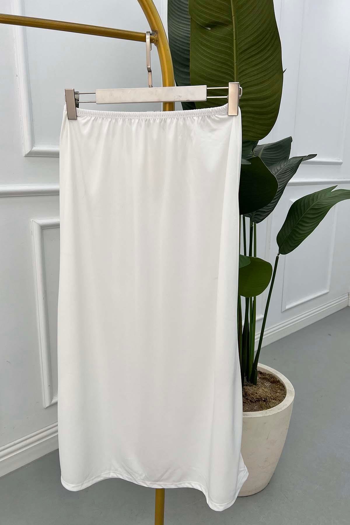 Sare Fashion Skirt Lining Inner White