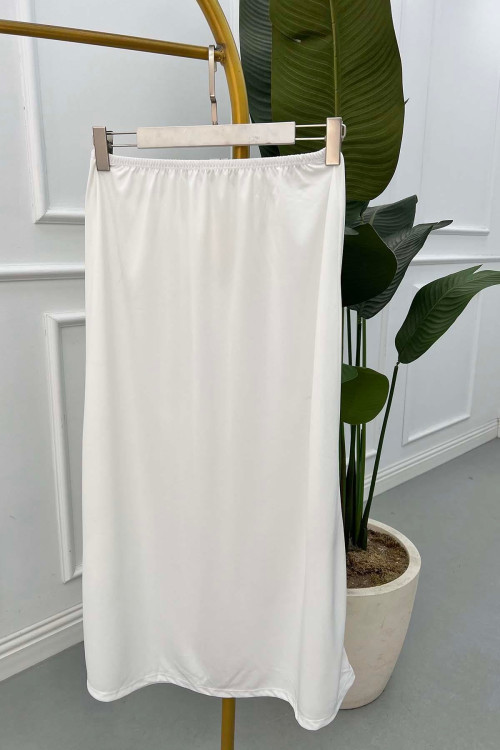 Sare Fashion Skirt Lining Inner White