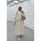 Sare Fashion Ruffle Skirt Set Beige