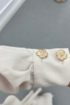 Sare Fashion Ruffle Skirt Set Beige