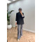 Sare Fashion Wide Leg Jeans Anthracite