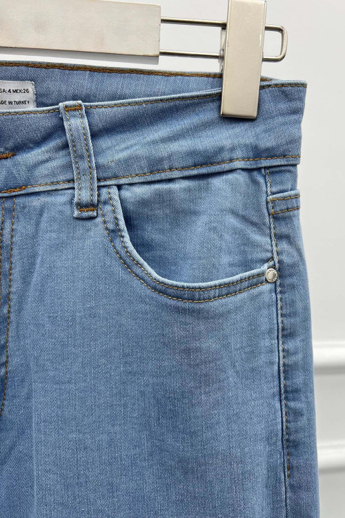 Sare Fashion Wide Leg Jeans Blue