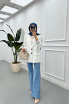 Sare Fashion Wide Leg Jeans Blue