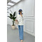 Sare Fashion Wide Leg Jeans Blue