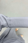 Sare Fashion Shirt Body Skirt Tie Set Gray