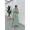 Sare Fashion Shirt Body Skirt Tie Set Mint