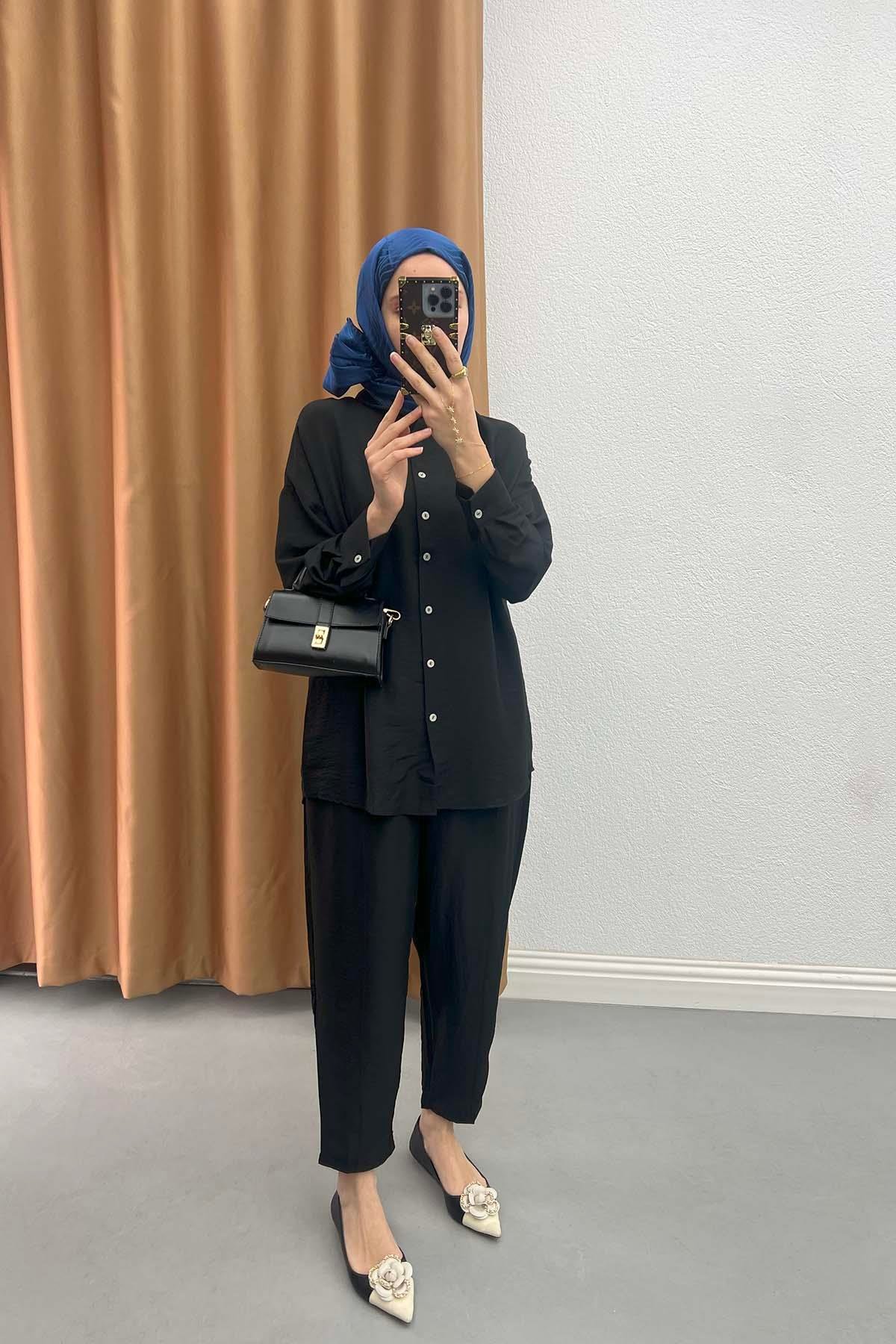 Shirt Set Black