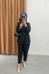 Shirt Set Black