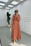 Sare Fashion Rose Brooch Stone Dress Powder
