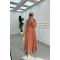 Sare Fashion Rose Brooch Stone Dress Powder