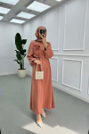 Sare Fashion Rose Brooch Stone Dress Powder