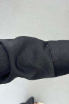 Sare Fashion Pearl Buttoned Shirt Set Black