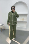 Embroidered Pinterest Set Soft Green