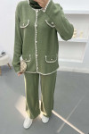 Embroidered Pinterest Set Soft Green