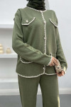 Embroidered Pinterest Set Soft Green
