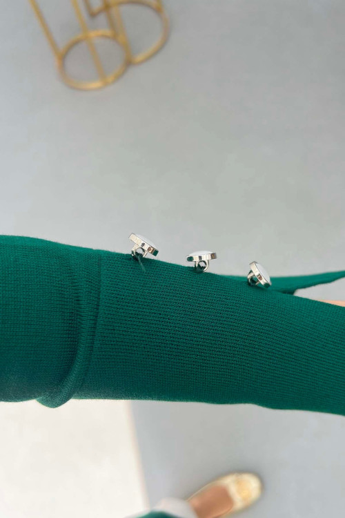 Sare Fashion Italian Raglan Blouse Emerald Green Sare Fashion Italian Raglan Blouse Emerald Green