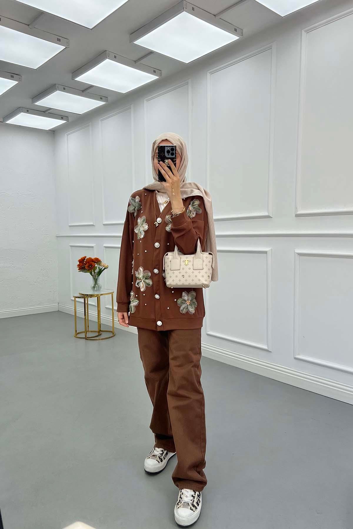 Sare Fashion Jeans Brown