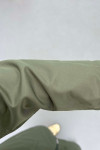 Sare Fashion Hooded Drawstring Trench Coat Khaki