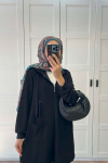 Sare Fashion Oysh Hooded Pocket Suit Black