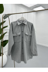 Cashmere Shirt Gray