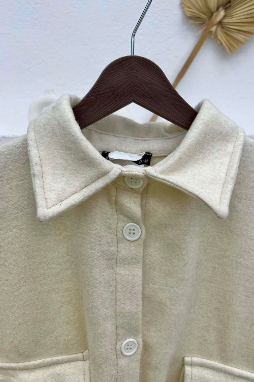 Cashmere Shirt Cream