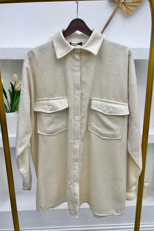 Cashmere Shirt Cream