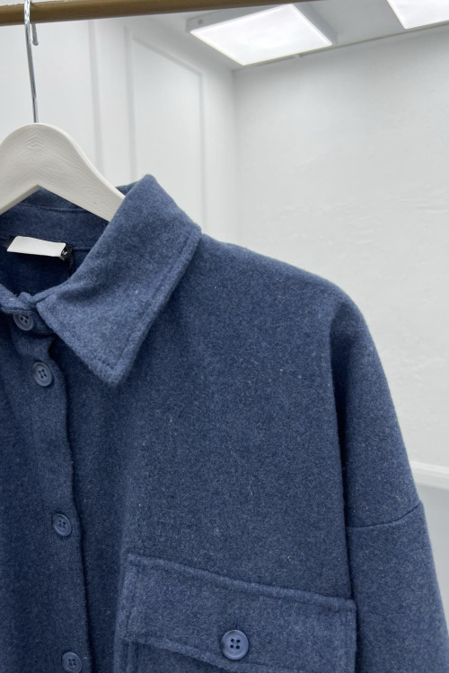 Cashmere Shirt Blue
