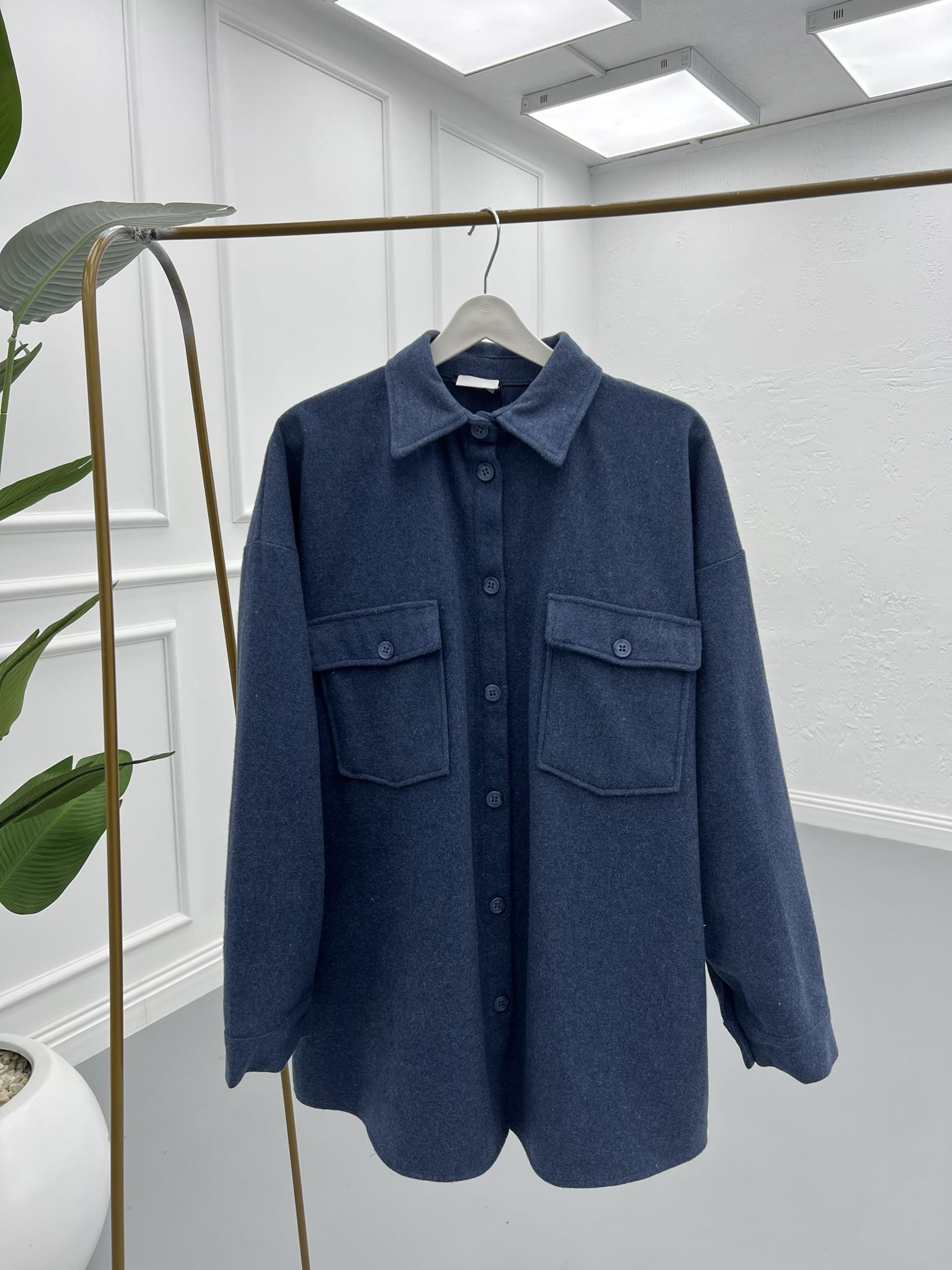 Cashmere Shirt Blue