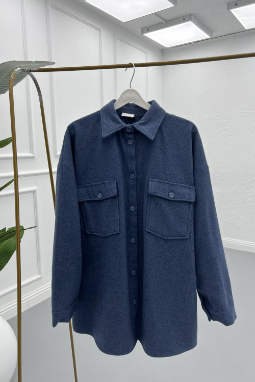 Cashmere Shirt Blue