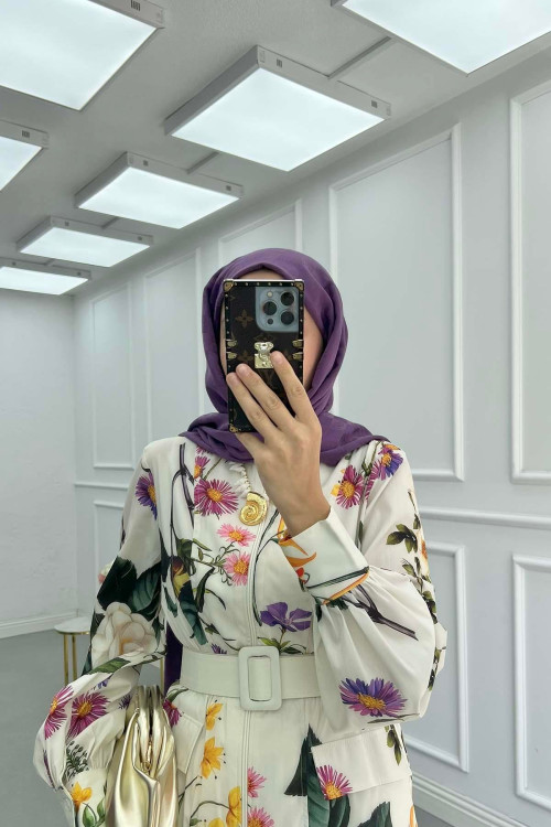 Sare Fashion Belted Zippered Dress Beige Sare Fashion Belted Zippered Dress Beige