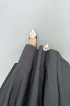 Sare Fashion Belted Pop Skirt Black