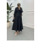 Sare Fashion Belted Vest (Lined) Suit Black