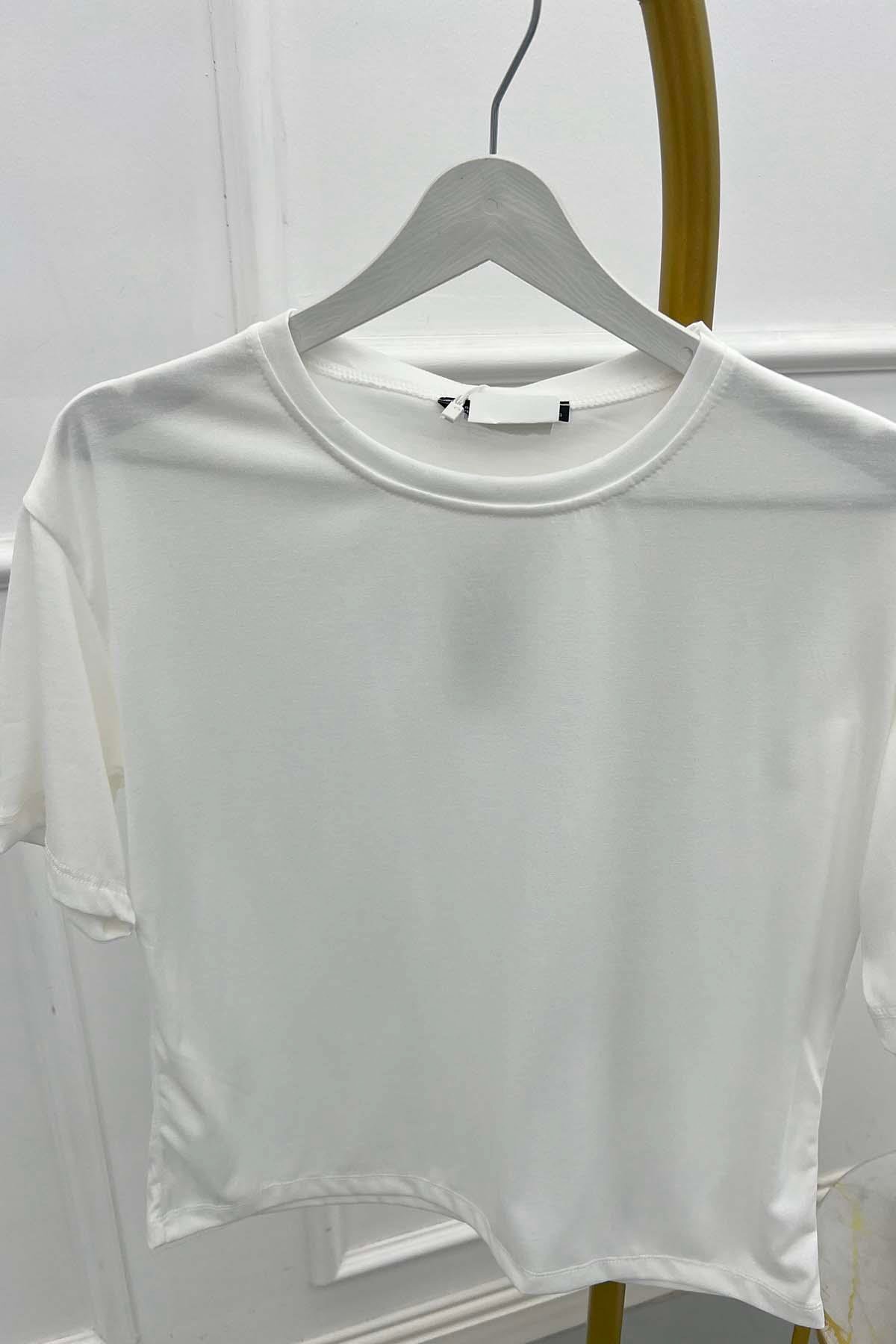 Sare Fashion Short Sleeve Complementary Underwear White