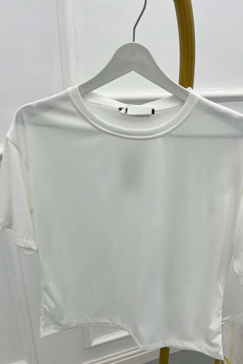 Sare Fashion Short Sleeve Complementary Underwear White