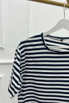Sare Fashion Short Sleeve Complementary Underwear Navy Blue