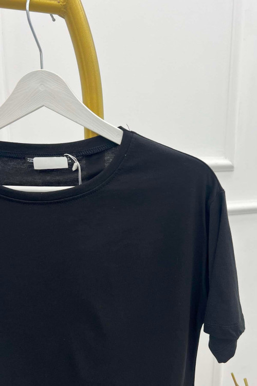 Sare Fashion Short Sleeve Complementary Underwear Black