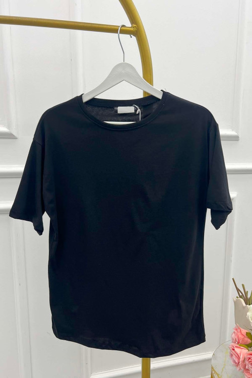Sare Fashion Short Sleeve Complementary Underwear Black