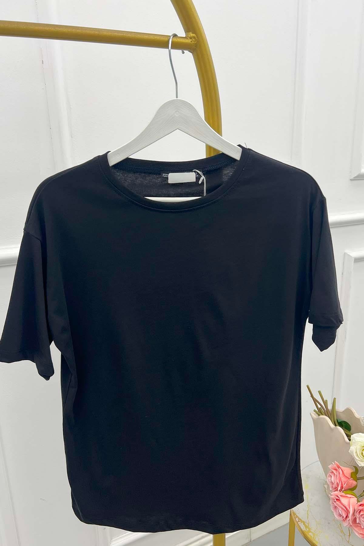 Sare Fashion Short Sleeve Complementary Underwear Black