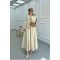 Sare Fashion Arm Detailed Front Tie Set Stone